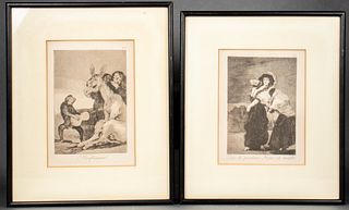 Francisco Goya "Los Caprichos" Etchings, 2