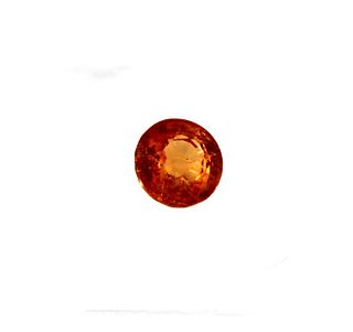 1.90 ct. Round-Cut Pyrope-Spessartite Garnet Stone
