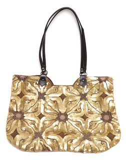 Jamin Puech Embroidered Felt Handbag