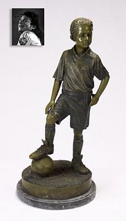 The Footballer, Bronze, ex. Michael Jackson