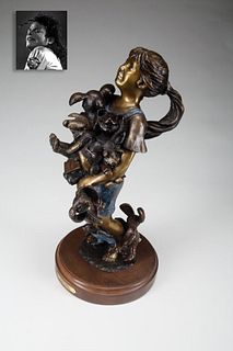 "Bunny Hug," Bronze, ex. Michael Jackson