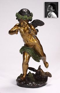 Eros, God of Love, Bronze, ex. Michael Jackson