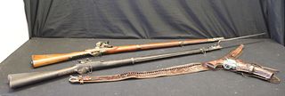 Springfield Model 1864 Trapdoor Rifle & 2 More