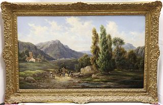 ANTON SCHOTH (1859-1906, AUSTRIA) OIL ON CANVAS