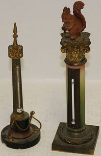 TWO LATE 19TH CENTURY THERMOMETERS. TO INCLUDE: