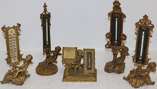 LOT OF FIVE LATE 19TH CENTURY SIMILAR FIGURAL