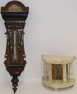 TWO LATE 19TH CENTURY THERMOMETERS, TO INCLUDE: