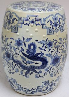 19TH CENTURY CHINESE BLUE AND WHITE PORCELAIN