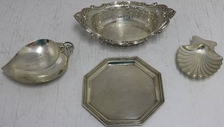 LOT OF FOUR STERLING SILVER PIECES. TO INCLUDE: