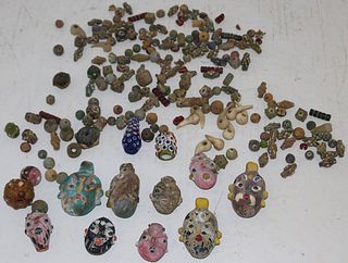 LARGE LOT OF EARLY BEADS, PROBABLY FROM THE