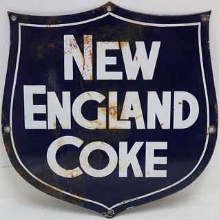 EARLY 20TH CENTURY ENAMELED METAL NEW ENGLAND