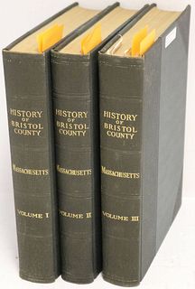"A HISTORY OF BRISTOL COUNTRY", THREE (3) VOLUME