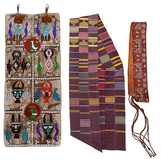 Wall Hanging and Textile Assortment