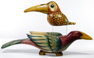 Sergio Bustamante (Mexican, b.1949) Bird Sculpture