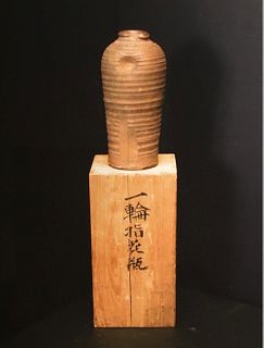 Stoneware Vase, Aoki Mokubei, Japan, c. 1810