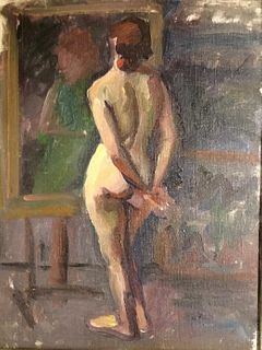 Nude Study, American, Unsigned c. 1920's