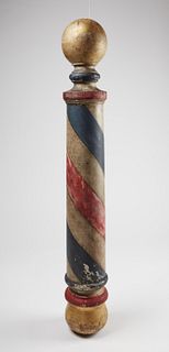 Fine 19th Century Barber Pole