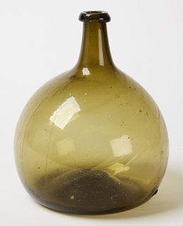 Early Blown Glass Bottle