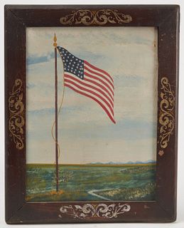 Flag Painting - Nebraska