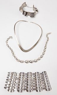 Modernist Vintage Sterling Jewelry