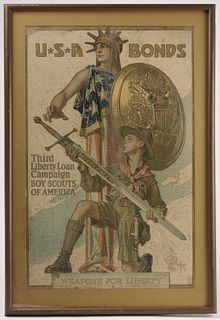 Weapons For Liberty Bonds Poster "Original"