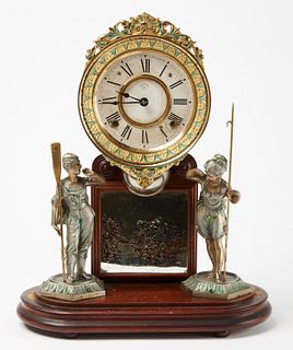 Ansonia Clock with Oarsman