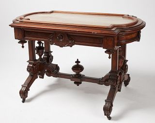 Fine Marble Top Hall Center Table