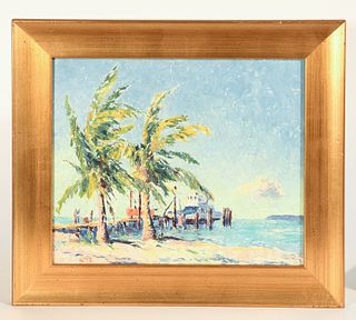 Francis Orville Libby - Florida Coastal Scene