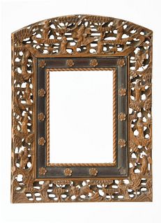 Finely Carved Chinese Frame