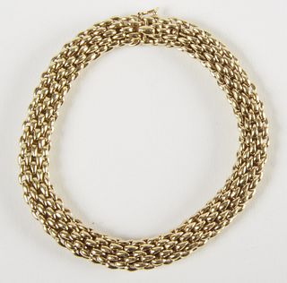 Fine Chaumet 18K Link Bracelet