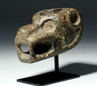 Mixtec / Aztec Stone Mace Head - Canine Form