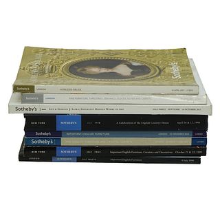 Eight (8) Sotheby's Auction Catalogues