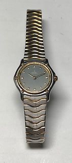 18K Stainless Ebel Wave Watch