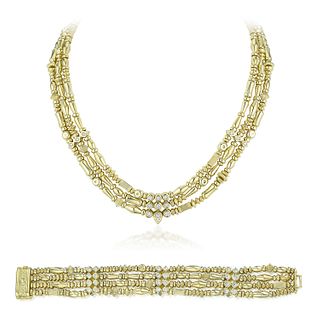 SeidenGang Necklace and Bracelet Set