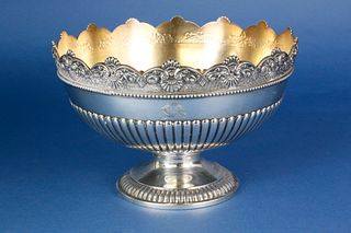 Sterling Silver Pedestal Fruit Bowl
