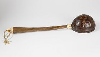 Whaleman Crafted Coconut Rum Dipper, 19th Century