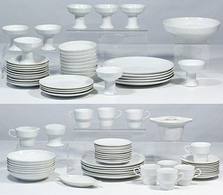 Paul McCobb 'Contempri' White China Dinnerware Assortment