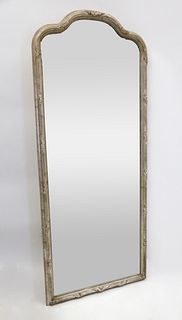 Carvers' Guild Contemporary Silver Painted Wall Mirror