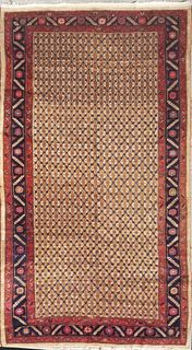 Kurd Serab Camel Hair Carpet, circa 1930s