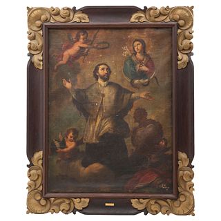 St. John Nepomucene, Mexico, Early 19th century, Oil on canvas