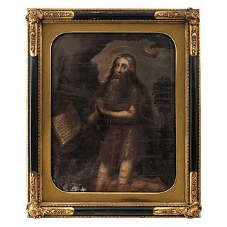 St. Paul the Hermit, Mexico, 18th century, Oil on canvas