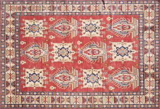 Hand Woven Shirvan Kazak Style Carpet,