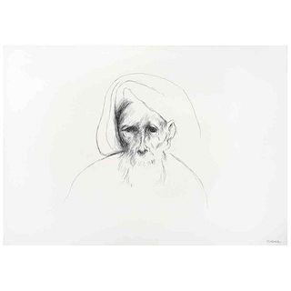 RAFAEL CORONEL, Untitled, Ca. 2000, Signed, Ink on paper, 15.7 x 22.4" (40 x 57 cm), Certificate