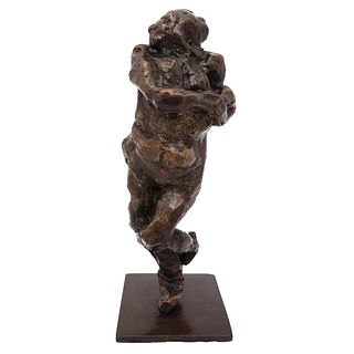 CAROLINA TANGASSI, Untitled, Signed and dated 07, Bronze sculpture 6 / 35, 10.2 x 3.7 x 3.7" (26 x 9.5 x 9.6 cm), Certificate