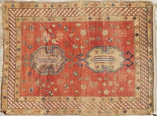 Antique Tribal Hand Woven Oriental Carpet