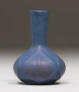 Van Briggle Matte Blue & Purple Vase 1917