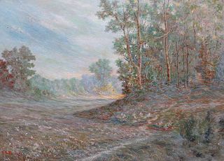 William Sylvester Eaton Springtime Landscape 1916