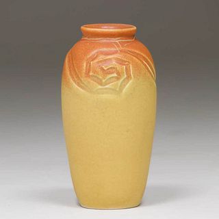 Rookwood #922E Matte Yellow Vase 1905