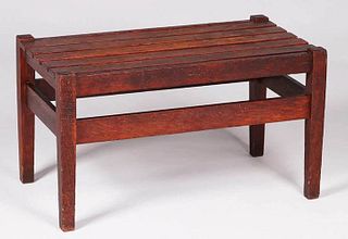 Stickley Brothers Luggage Rack - Coffee Table c1910