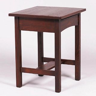 Limbert One-Drawer Side Table - Desk c1910